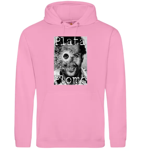 Мужская толстовка (худи) Escobar Plata o plomo Розовый фото