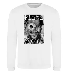 Свитшот Escobar Plata o plomo Белый фото