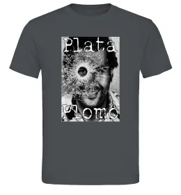 Чоловіча футболка Escobar Plata o plomo Графіт фото