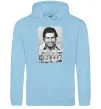 Мужская толстовка (худи) Пабло Ескобар Голубой фото
