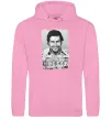 Женская толстовка (худи) Пабло Ескобар Розовый фото