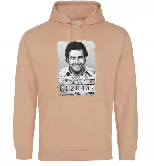 Жіноча толстовка (худі) Пабло Ескобар Пісочний фото