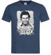 Мужская футболка Пабло Ескобар Темно-синий фото