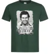 Мужская футболка Пабло Ескобар Темно-зеленый фото