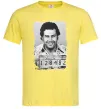 Мужская футболка Пабло Ескобар Лимонный фото