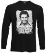 Лонгслив Пабло Ескобар Черный фото
