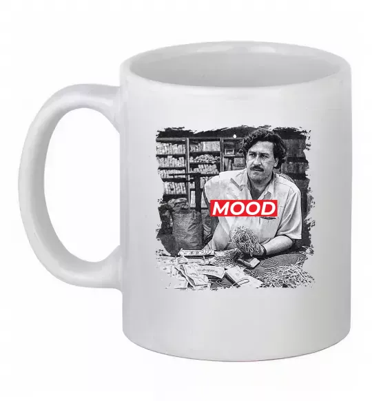 Чашка керамічна Escobar mood Білий фото