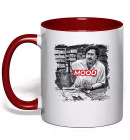 Чашка з кольоровою ручкою