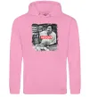 Мужская толстовка (худи) Escobar mood Розовый фото