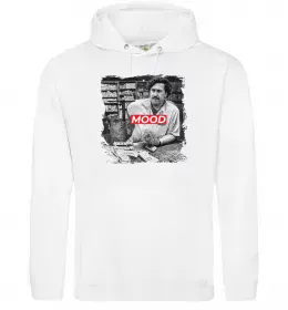 Женская толстовка (худи) Escobar mood Белый фото
