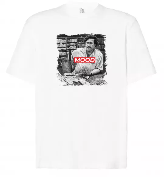 Футболка Оверсайз Escobar mood Білий фото