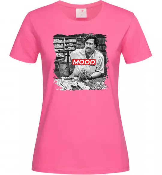 Женская футболка Escobar mood Ярко-розовый фото
