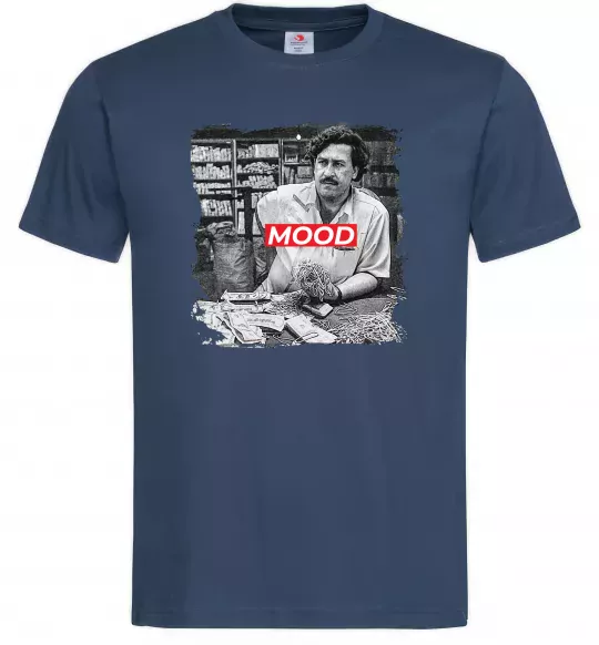 Чоловіча футболка Escobar mood Темно-синій фото