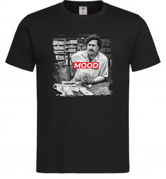Чоловіча футболка Escobar mood Чорний фото