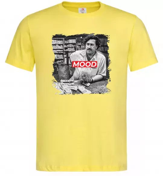 Чоловіча футболка Escobar mood Лимонний фото