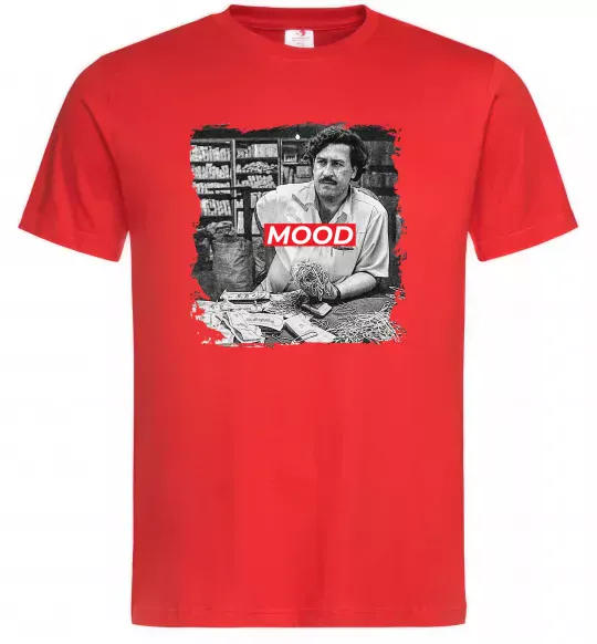 Чоловіча футболка Escobar mood Червоний фото