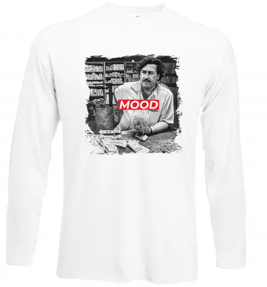 Лонгслив Escobar mood Белый фото
