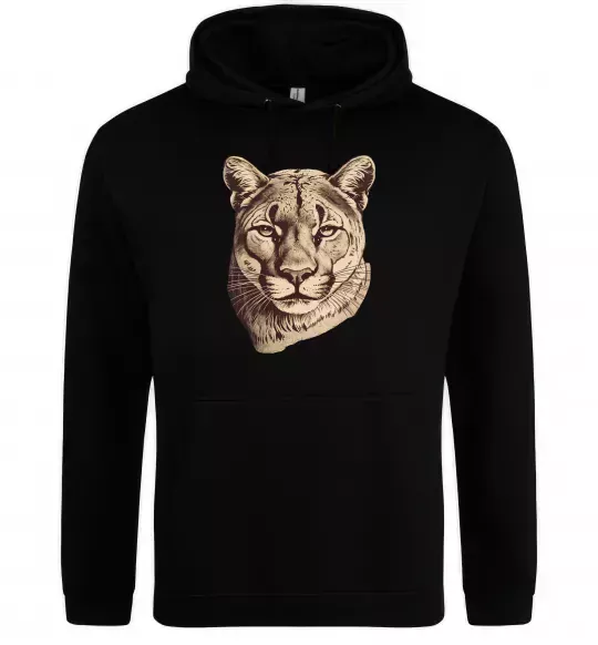 Женская толстовка (худи) Пума Черный фото