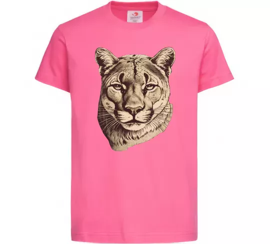 Дитяча футболка Пума Яскраво-рожевий фото