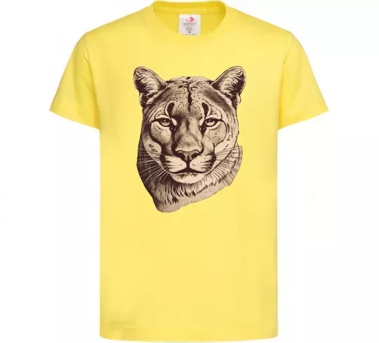 Дитяча футболка Пума Лимонний фото