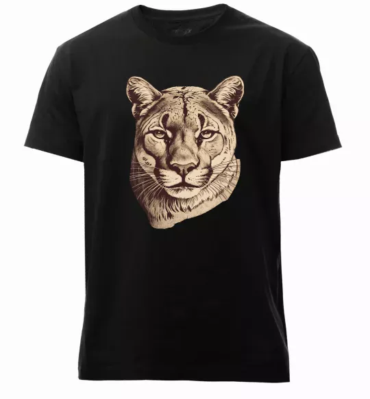 Чоловіча преміум футболка Пума Чорний фото