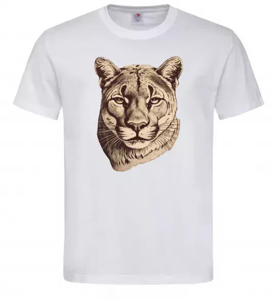 Мужская футболка Пума Белый фото