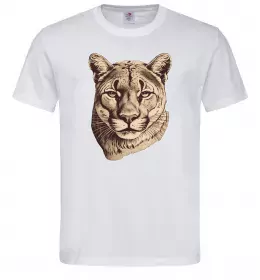 Мужская футболка Пума Белый фото