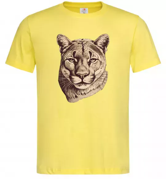 Мужская футболка Пума Лимонный фото