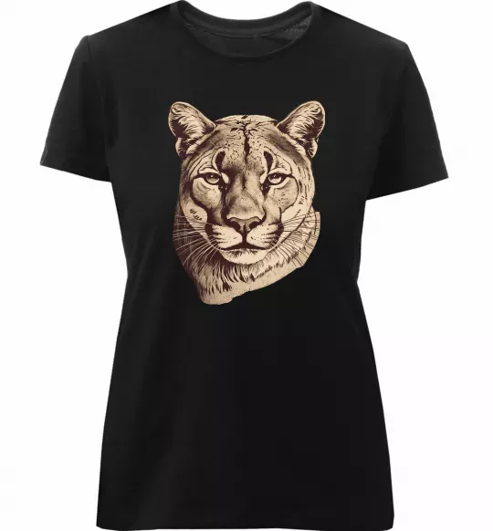 Жіноча преміум футболка Пума Чорний фото