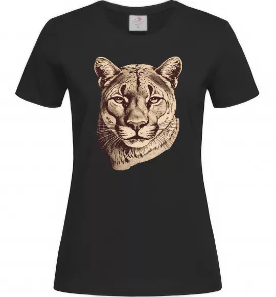 Женская футболка Пума Черный фото