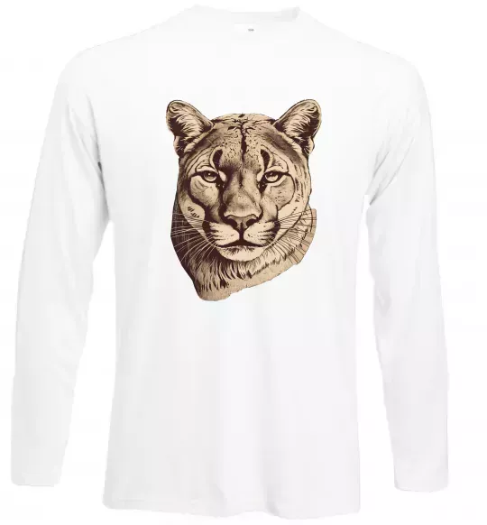 Лонгслив Пума Белый фото