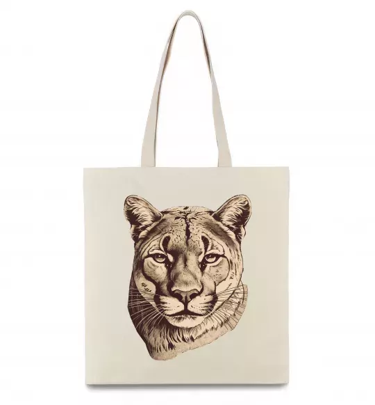 Еко-сумка Пума Бежевий фото