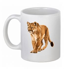 Чашка керамічна Пума в повний зріст Чашка керамічна Пума в повний зріст