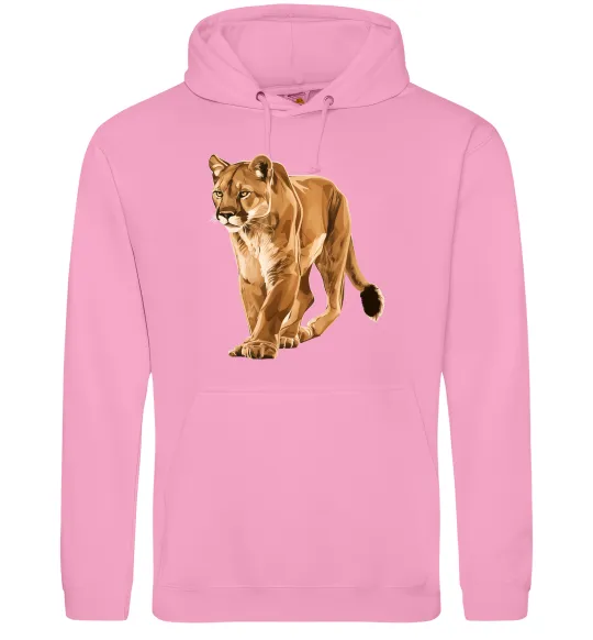 Чоловіча толстовка (худі) Пума в повний зріст Рожевий фото