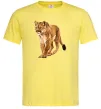 Мужская футболка Пума в повний зріст Лимонный фото
