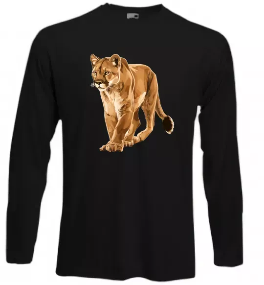 Лонгслів Пума в повний зріст Чорний фото