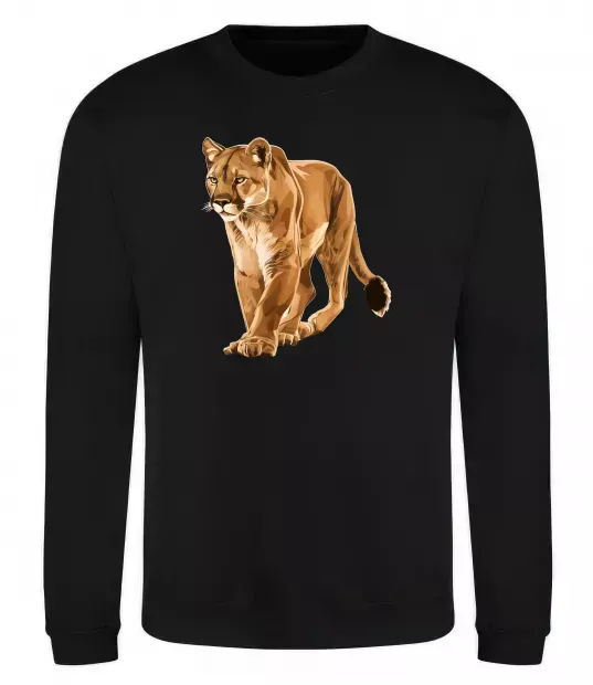 Світшот Пума в повний зріст Чорний фото