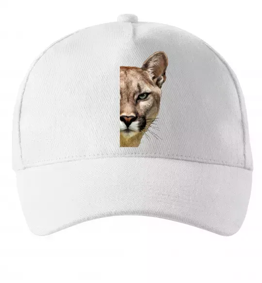 Кепка Пума обличчя Білий фото