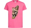 Детская футболка Пума обличчя Ярко-розовый Детская футболка Пума обличчя Ярко-розовый фото