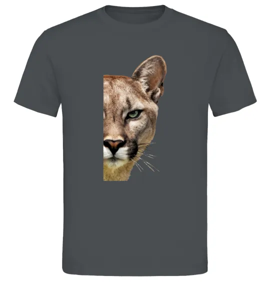 Мужская футболка Пума обличчя Графит фото