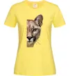 Жіноча футболка Пума обличчя Лимонний фото