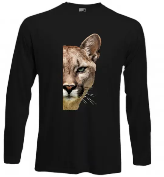 Лонгслив Пума обличчя Черный фото