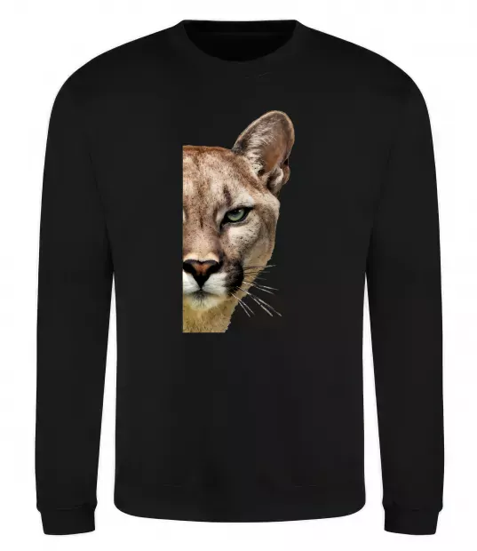 Свитшот Пума обличчя Черный фото