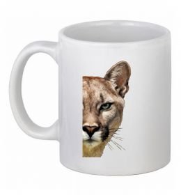 Чашка керамічна Пума обличчя