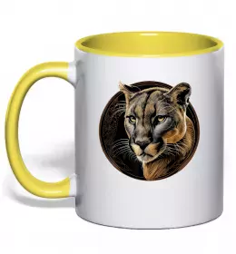 Чашка с цветной ручкой Чашка с цветной ручкой