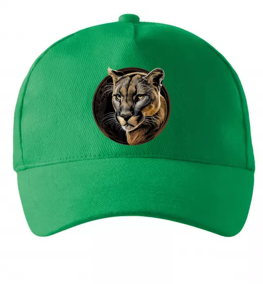 Кепка Пума малюнок Зеленый фото