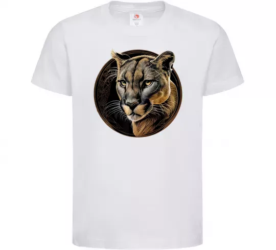 Детская футболка Пума малюнок Белый фото