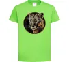 Детская футболка Пума малюнок Лаймовый Детская футболка Пума малюнок Лаймовый фото