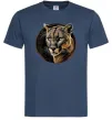 Мужская футболка Пума малюнок Темно-синий Мужская футболка Пума малюнок Темно-синий фото