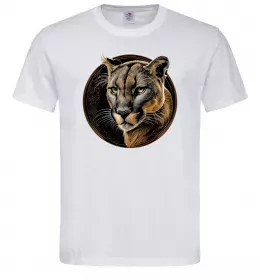 Мужская футболка Пума малюнок Белый фото